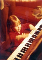 Bethany plays piano